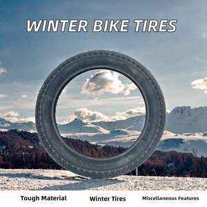 Grande neige vélo électrique <span class=keywords><strong>hiver</strong></span> pneus cloutés 20*4.0 pièces pointes pièces de vélo en caoutchouc accessoires Ebike <span class=keywords><strong>pour</strong></span> Scooters électriques - Product Image 2