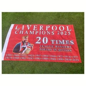 <span class=keywords><strong>Bandera</strong></span> de campeones de piscina de hígado de poliéster 3*5 para motivar a los jugadores a reunir a los fanáticos del fútbol - Product Image 3