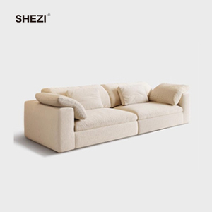 Shezi Modern Boxed Modular Cloud No-Frame Custom Fabric Vacuum Compressed for Living Room - Product Image 2