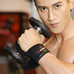 Luvas de treino com faixa integrada, perfeito para levantamento de peso, powerlifting, treinamento cruzado - Product Image 4