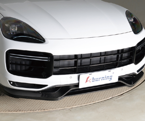 Para Porsche Cayenne 2018 2019 2020 2021 <span class=keywords><strong>2022</strong></span> 2023 9Y0.1 Conjunto de Labio Delantero <span class=keywords><strong>TKT</strong></span> Mejorado de Fibra de Carbono Seca - Product Image 6