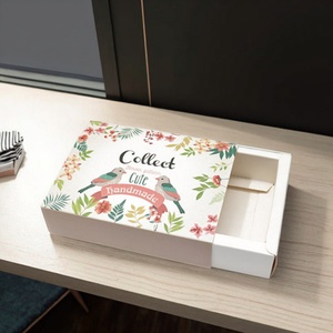 High-End E Flute Art Rigid Cardboard Packaging Box Recycled Craft Biodegradable Recyclable Clothing Gifts Electronics Custom - Product Image 1