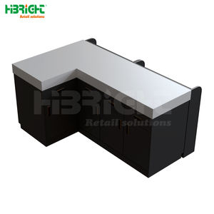 เคาน์เตอร์ชำระเงิน HBE-CC-06B ซูเปอร์มาร์เก็ตสมัยใหม่สำหรับขายปลีกออกแบบขายส่งสำหรับร้านค้าปลีกสมัยใหม่ที่มาจากประเทศจีน - Product Image 2