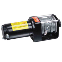Treuil électrique ATV/UTV, 12V/24V, 3000lb, type câble métallique, pour voiture, 1361KG