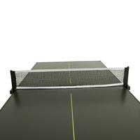 Table de Tennis de Table Portable d'intérieur de taille moyenne avec filet, 2 balles de Tennis de Table et 3 balles