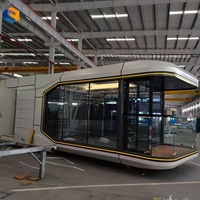 Capsule spatiale moderne écologique de Chine Capsule d'activité scénique résidentielle avec maison intelligente Capsule spatiale complète de maison préfabriquée