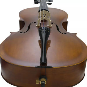 Vente en gros <span class=keywords><strong>violoncelle</strong></span> en tilleul de couleur rétro mat primaire OEM pleine grandeur avec <span class=keywords><strong>archet</strong></span> - Product Image 2