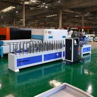 Machine de laminage PUR pour panneaux MDF à colle chaude, très vendue en Arabie Saoudite, pour le moulage de cadres photo en bois et le profilage de moulures