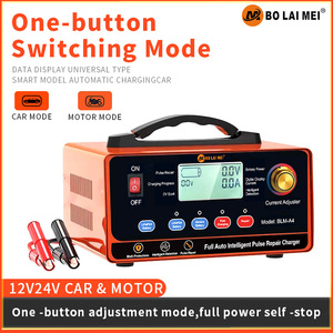 Chargeur de batterie intelligent désulfateur et mainteneur 12V 24V 20A, réparation par impulsions réglable pour batteries au plomb-acide 12V/24V - Product Image 3