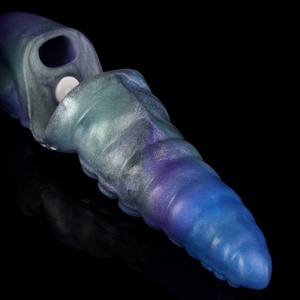 Funda Vibradora de Dedo con Forma de Tentáculo de Silicona Multicolor, Estimulador de Clítoris, Juguetes Sexuales para Masturbación Femenina, para Hombres y Mujeres - Product Image 6