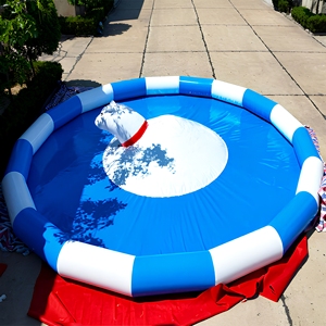 <span class=keywords><strong>Piscine</strong></span> gonflable personnalisée en PVC durable, <span class=keywords><strong>piscine</strong></span> pour enfants en forme de nuage rebondissant, caractéristiques écologiques pour équipement de divertissement - Product Image 1