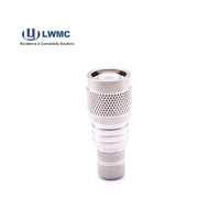 Conector de cable coaxial de latón Conectores de cable RF LMR 400 Crimpado macho TNC para cable LMR 400