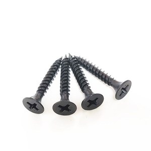 En stock – Vente en gros – Vis autotaraudeuses C1022A à filetage fin, anti-corrosion, phosphate gris/noir pour l'installation de toitures - Product Image 1