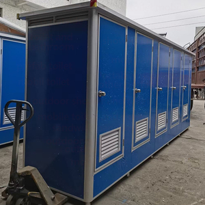 TOPPRE Préfabriqué Amovible Adulte Salle De Bains Toilette Toilettes <span class=keywords><strong>Mini</strong></span> Portable Sandwich Panel Maison Salle De Toilette Public <span class=keywords><strong>Wc</strong></span> Portable Toilette - Product Image 5