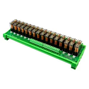 HF 16-way relay module 12v24v plc output protection control amplifier board 14FW-012E relay NPN and PNP universal