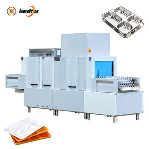 Lavavajillas Industrial Continuo de Túnel para Restaurantes y Hoteles, de Alta Capacidad, en Acero Inoxidable - Product Image 6