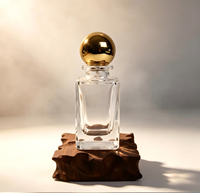 Flacon pulvérisateur de parfum carré transparent en verre Duanyanchangyang, pulvérisation sous pression, sérigraphie, flacon vide pour essence