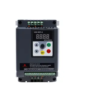 جهاز تحويل ومحول التردد التناظري العالمي Delta VCO BOP-2 VFD المدمج بقوة 5.5 كيلو واط و380 فولت
