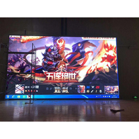 Écran LED d'intérieur de haute résolution, P1.56, P1.667, P1.875, pour publicité en HD, affichage de location, mur vidéo