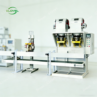 Machine d'emballage automatique électrique à commande PLC pour le remplissage et la fermeture de matériaux en flocons, ensacheuse de plastique pour les industries chimiques et alimentaires