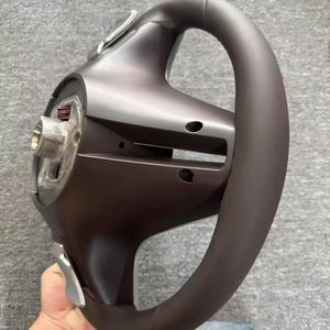 Volant en cuir pour <span class=keywords><strong>Mercedes</strong></span> Benz AMG GT GT C190 W205 C205 W166 X167 W177 W290 W217 W222 S63 G63 GT63 GTS GTR - Product Image 5