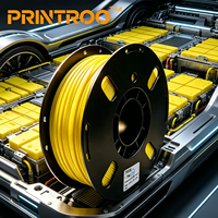 Filament PEEK brillant PRINTROO, surface résistante, résistant aux produits chimiques, scellé sous vide pour outils d'atelier résistants à la corrosion