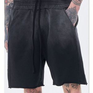 Vente en gros de shorts pour hommes Streetwear été dégradé Tie Dye Vintage Hip Hop décontracté cordon de serrage gymnases lâche court pour Couple - Product Image 3