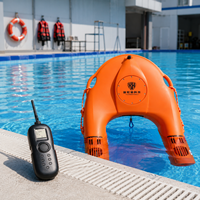 Bouée de sauvetage électrique intelligente haute performance XHXRescue en HDPE avec anneau de contrôle flottant télécommandé