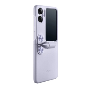 Étui pour téléphone <span class=keywords><strong>Oppo</strong></span> Find N2 Flip, vente chaude, design double <span class=keywords><strong>coque</strong></span>, original <span class=keywords><strong>Oppo</strong></span>, type sangle de main, cuir végétalien - Product Image 2