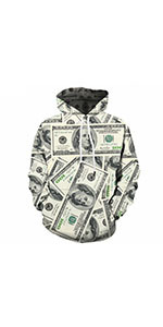 Fitspi venta al por mayor dólar dinero camisetas hombres mujeres niños Unisex manga corta Camiseta Dropshipping camiseta para deseo - Product Image 4