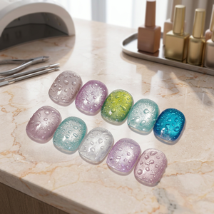 New 15ML Water Drop Seal Primer And Finish Paint <b>Clear</b> And Self-cleaning Water Drop Gel <b>Nail</b> Polish Three-Dimensional Crystal - Product Image 6