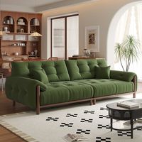 Nouvel Arrivage 2026 : Ensemble de Canapés Modulables Sherpa Modernes à Trois Places de Haute Qualité pour Salon, Meubles Carrés en Éponge pour la Maison (Vente en Gros)