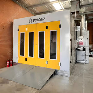 كابينة رش فاخرة من BOSCAR مع موقد ديزل وتسخين كهربائي، غرفة طلاء سيارات مخصصة، ألواح جدران EPS، فرن تجفيف - Product Image 3