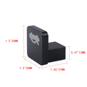 Cerradura de Capó para Honda Civic 1.2x1.2x0.47, Repuesto de Aluminio, Manija de Capó de Motor, 1996-2011 - Product Image 1