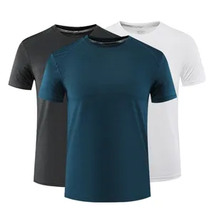 Camiseta Deportiva de Manga Corta para Hombre, Transpirable y Cómoda, de Punto Sólido, de Secado Rápido - Product Image 1
