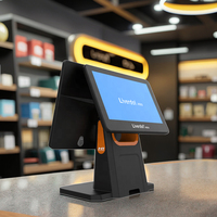LIVERDOL OEM/ODM Caisse enregistreuse tout-en-un à écran tactile personnalisable de 15,6 pouces, système de point de vente haut de gamme Windows/Android