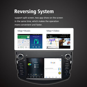 7 inch không dây Carplay đài phát thanh tự động GPS navigation <span class=keywords><strong>Android</strong></span> 13 đa phương tiện Máy nghe nhạc MP3 DSP cho TOYOTA 8 core 4GB 64GB cho RAV cảm ứng - Product Image 4