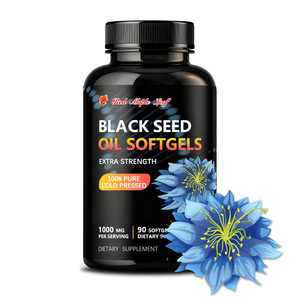 Aceite de Semilla Negra con Fibra Prebiótica en Cápsulas Blandas |   Nigella Sativa para el Apoyo Intestinal y Metabólico |   60 Cápsulas |   GMP - Product Image 2