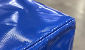 Logo du client Résistant à la chaleur Antipoussière Sunproof Pvc IBC Cargo Cover Bâches imperméables en PVC <span class=keywords><strong>pour</strong></span> couverture de palette réutilisable - Product Image 4