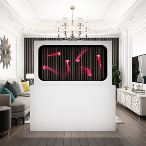 Filtre d'aquarium avec <span class=keywords><strong>led</strong></span> et cylindre en acrylique pour bureau, équipement de ventilation pour poissons aquatiques - Product Image 3