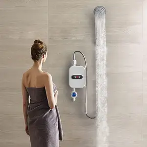 3000W riscaldamento rapido Mini scaldabagno elettrico a temperatura costante riscaldatore elettrico per doccia ad acqua calda