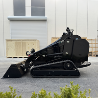 Minipala caricatrice diesel Kubota Euro 5 EPA HKV8000 con trinciatrice forestale e falciatrice