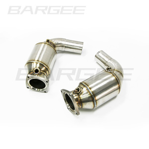 Bargee 3 "304 SS <span class=keywords><strong>Megna</strong></span> Flow tuyau de descente d'échappement pour Porsche 911 991.2 3.0T Carrera 2015-2018 tuyau de descente d'échappement - Product Image 4