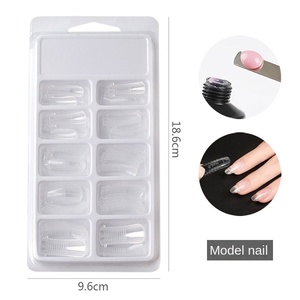 Kit de gel de extensión de <span class=keywords><strong>uñas</strong></span> sin dolor al por mayor, constructor rápido sin formas de papel para <span class=keywords><strong>uñas</strong></span> de cristal con moldes de silicona - Product Image 3