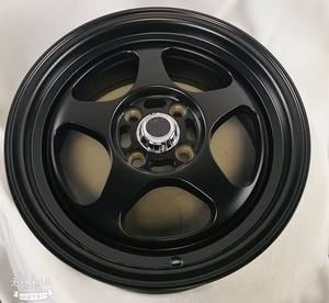 Roue de voiture de 15 pouces regamaster <span class=keywords><strong>Rota</strong></span> cuillère à glissière avec capuchons centraux plats <span class=keywords><strong>Rota</strong></span> gratuits - Product Image 4