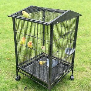 Vente flash, meilleur prix, <span class=keywords><strong>cage</strong></span> à oiseaux de luxe en métal, <span class=keywords><strong>cage</strong></span> en fil de fer durable pour perruches, perroquets, canaris - Product Image 2