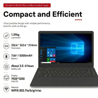 Nieuwe 14 inch Studenten Educatie OEM 8GB Windows 11 Mini Merk Laptops IPS Scherm Engels Toetsenbord Zakelijke Computer Laptop