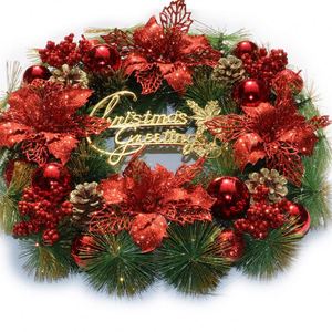 Factory Sells Wholesale Christmas <b>Wreath</b> Door Hangers and Realistic Vine <b>Rings</b> for Christmas Decoration - Product Image 4