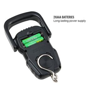 Bluetooth Précision 50kg 10g Abs Official Store Vente en gros Balance de poids de voyage numérique noire avec application personnalisée - Product Image 4