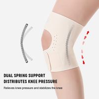 Rodillera Deportiva Ultrafina y Transpirable de Spandex para Running, Yoga y Fitness, Compresión Ligera